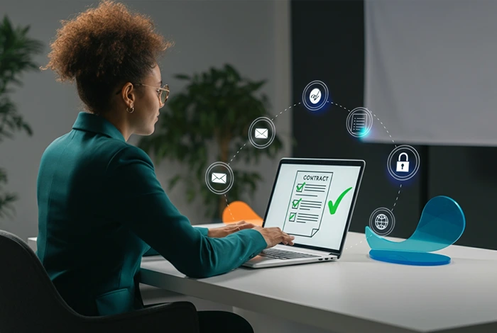 End-to-end electronic signature solutions